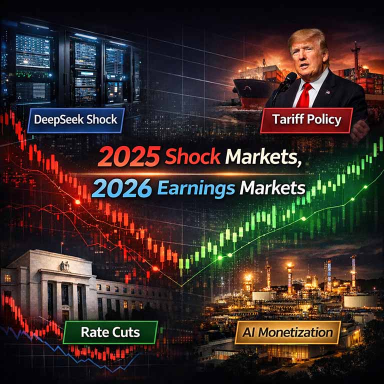 2025년 주식시장 정리 및 2026년 전망: 딥시크 쇼크부터 금리 인하까지