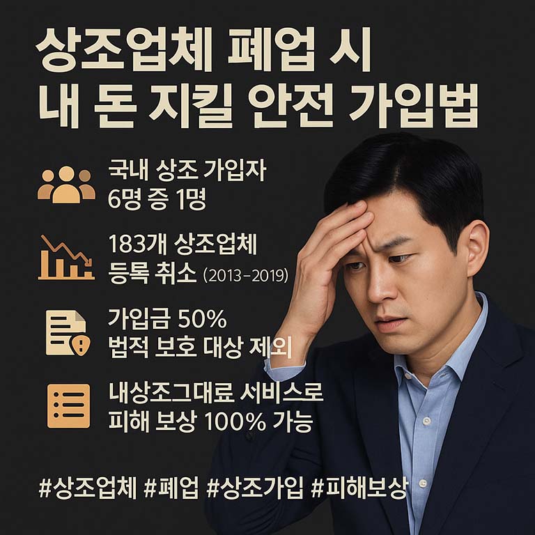 상조업체 폐업 시 내 돈 지킬 안전 가입법