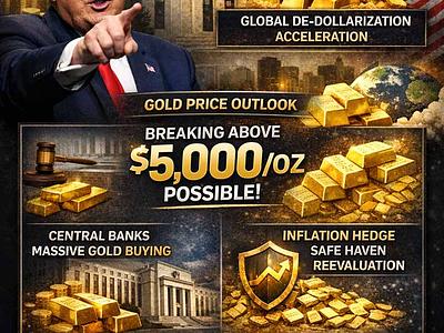 Gold Price Prediction 2026 All-Time High and 3 Reasons Why It's Going Up