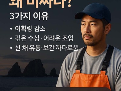 독도새우 가격이 비싼 이유와 3종류 완벽 정리